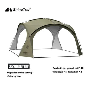 8-10person Camping Dome Tents Outdoor Dome Tarp or Accessor Garden Big Canopy Beach Awning Waterproof Tent Picnic Pergola Tent