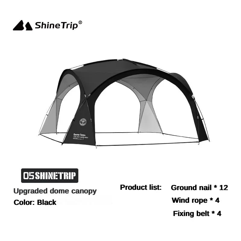 8-10person Camping Dome Tents Outdoor Dome Tarp or Accessor Garden Big Canopy Beach Awning Waterproof Tent Picnic Pergola Tent