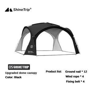 8-10person Camping Dome Tents Outdoor Dome Tarp or Accessor Garden Big Canopy Beach Awning Waterproof Tent Picnic Pergola Tent