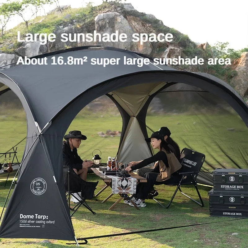 8-10person Camping Dome Tents Outdoor Dome Tarp or Accessor Garden Big Canopy Beach Awning Waterproof Tent Picnic Pergola Tent